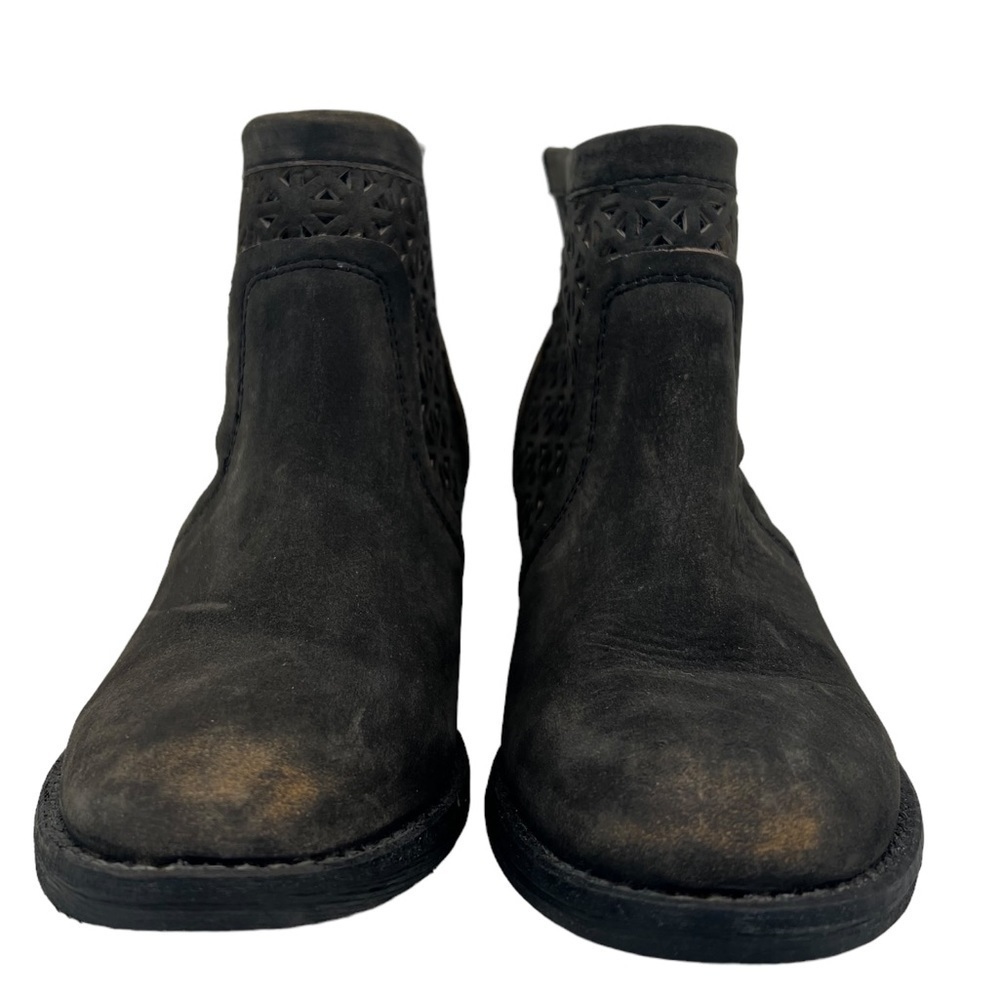 Harley-Davidson Women’s Liam Distressed Motorcycle Bootie Boots - Picture 8 of 14